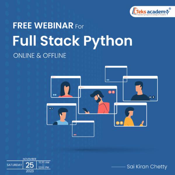 Webinar - Full Stack Python